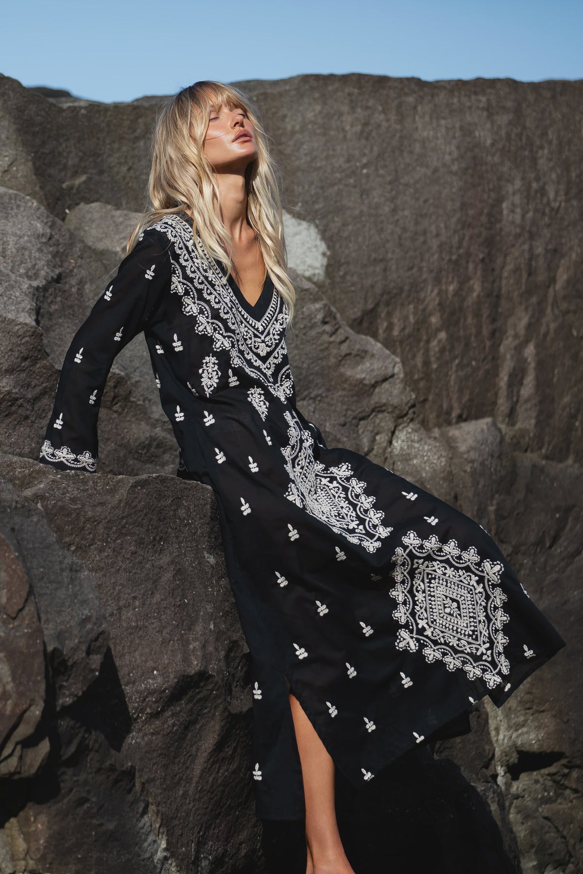 LONG GOA-EMBROIDERY COTTON