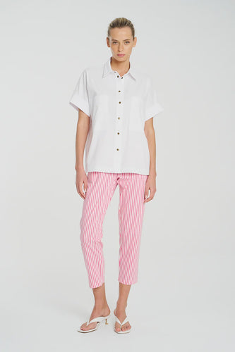 MELA STUD SHELL SHIRT