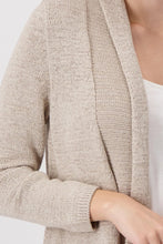 BASIC KNTD THROW-OVER JACKET