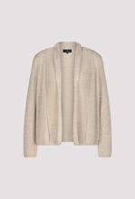 BASIC KNTD THROW-OVER JACKET