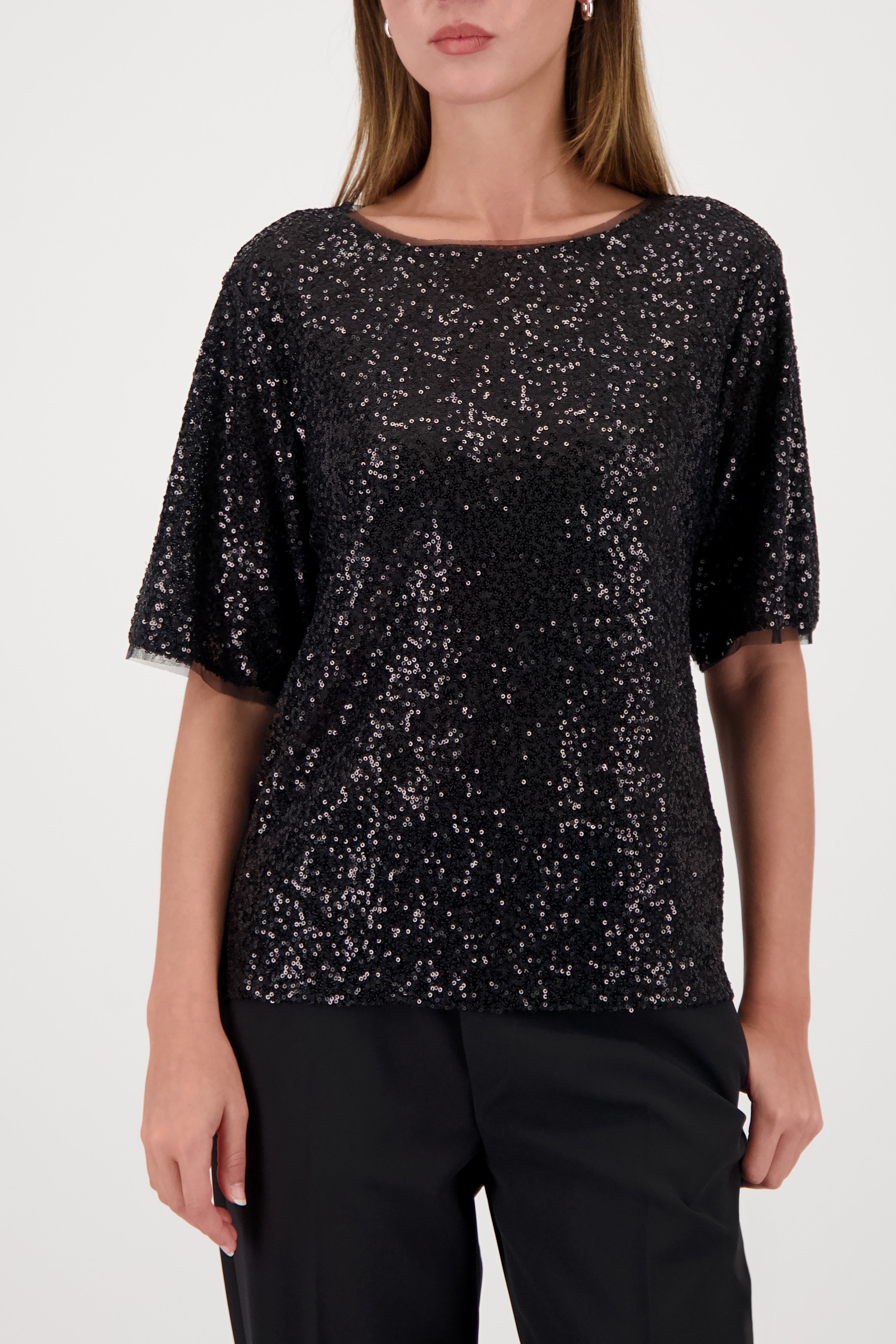 ALLOVER SEQUIN T-SHIRT