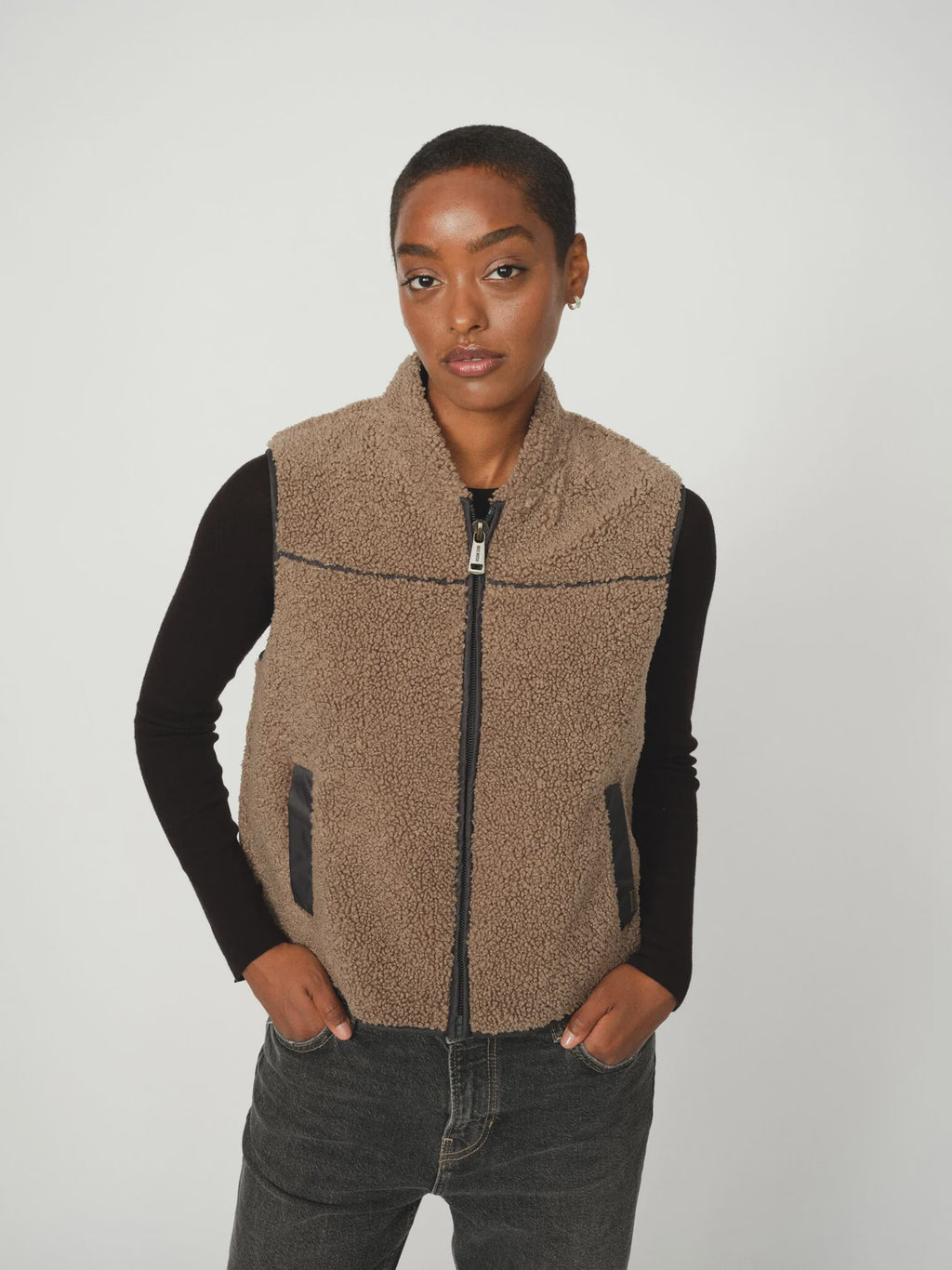 ROWE TEDDY WAISTCOAT- FALCON
