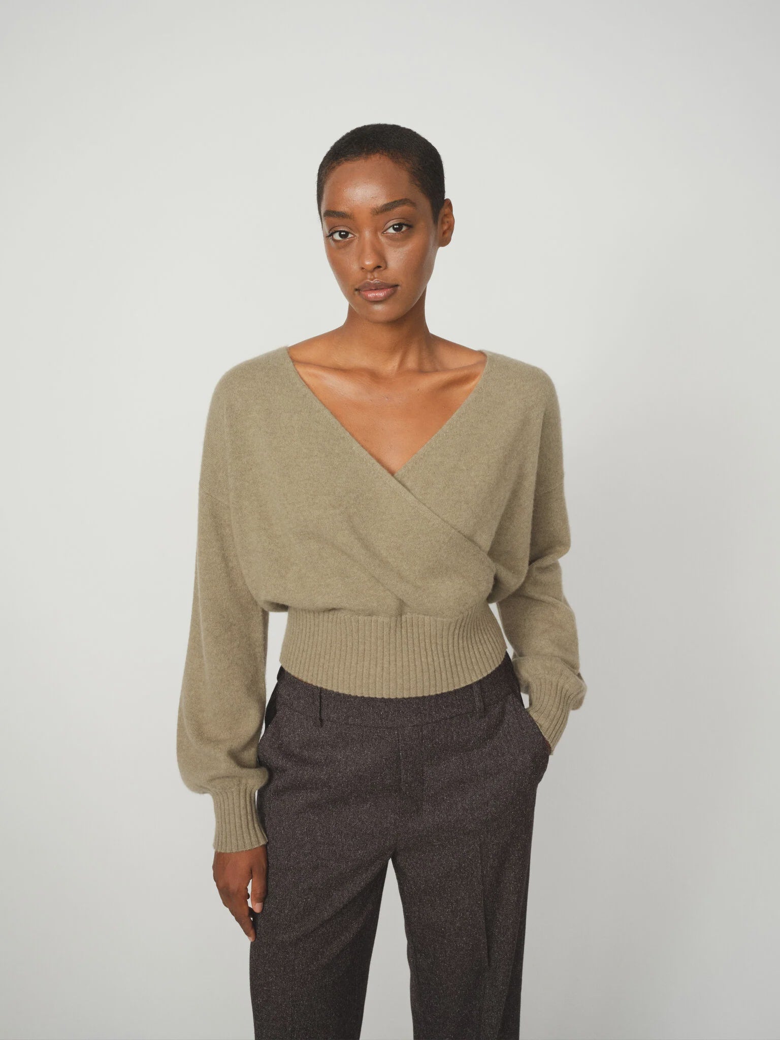 ADY CASHMERE WRAP KNIT