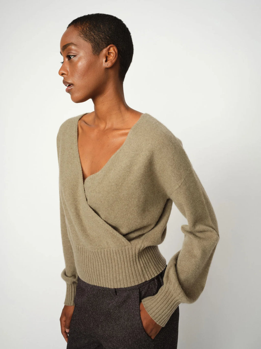 ADY CASHMERE WRAP KNIT