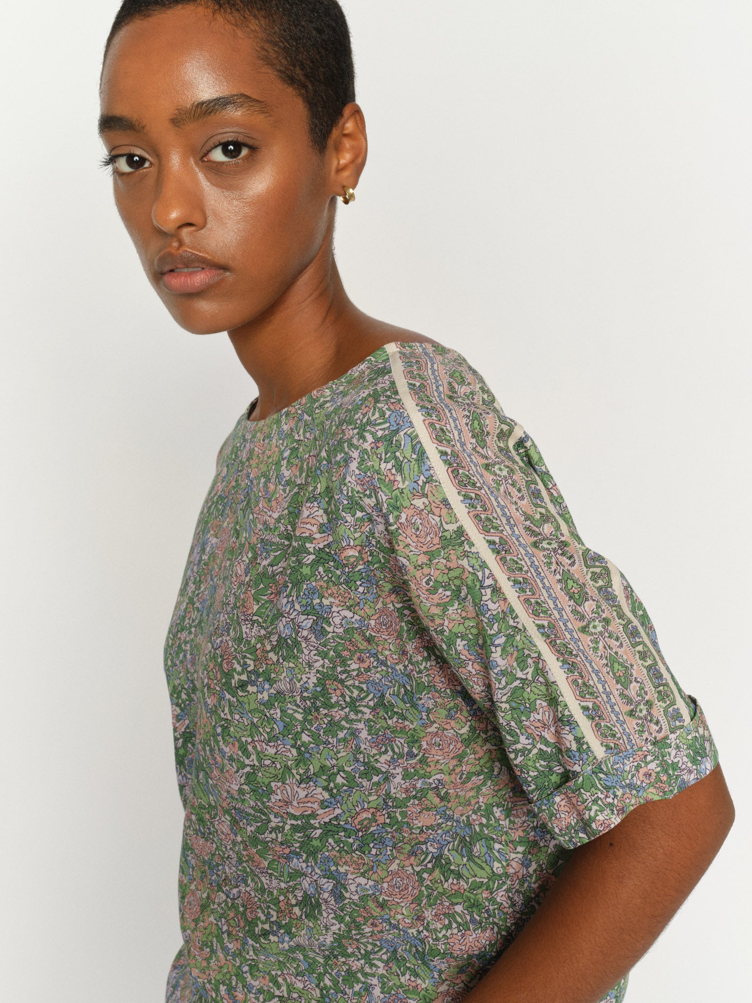 PALMA FLOWISH ORCHID BLOUSE