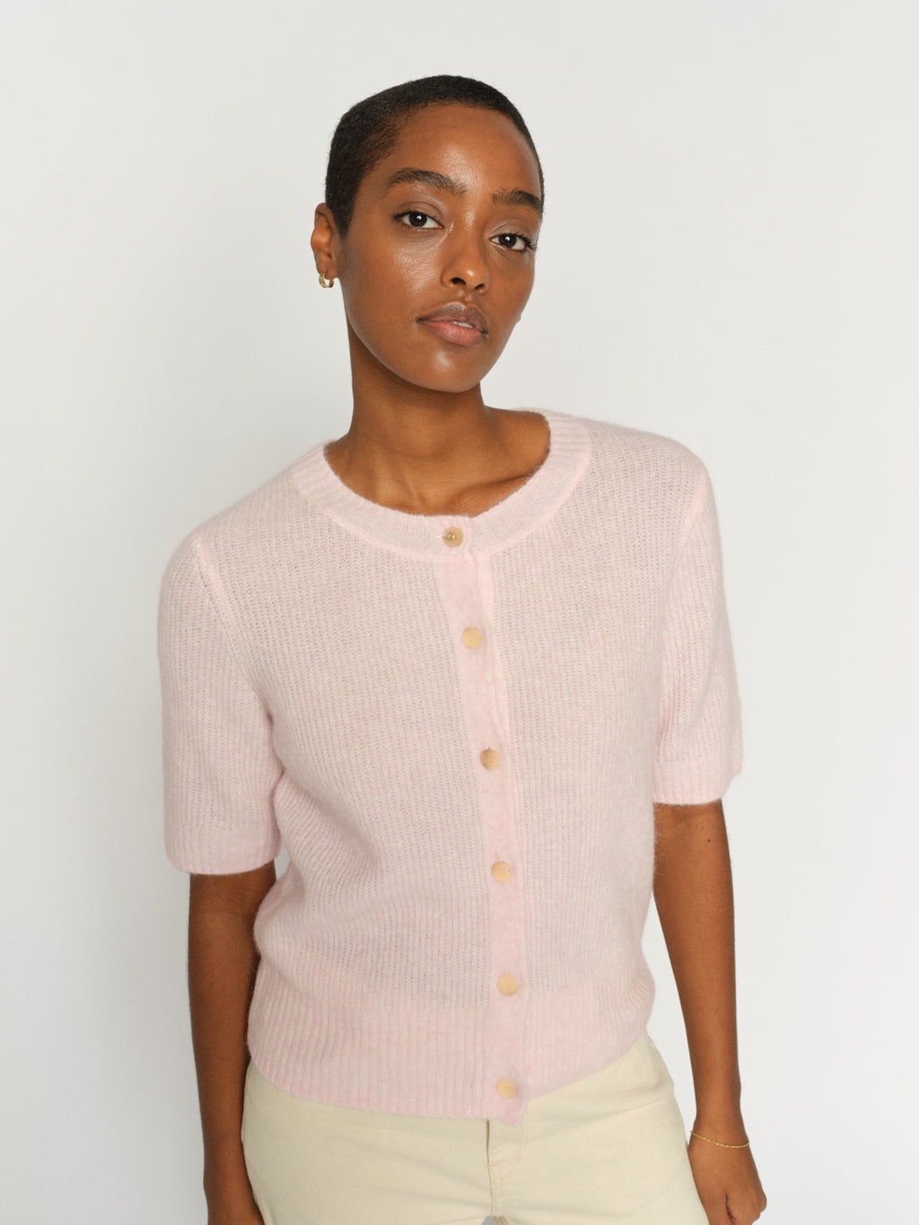 THORA SS KNIT CARDIGAN