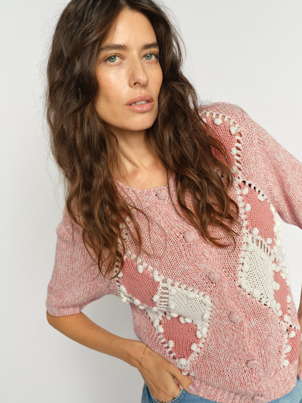 ELIO SS KNIT CARDIGAN