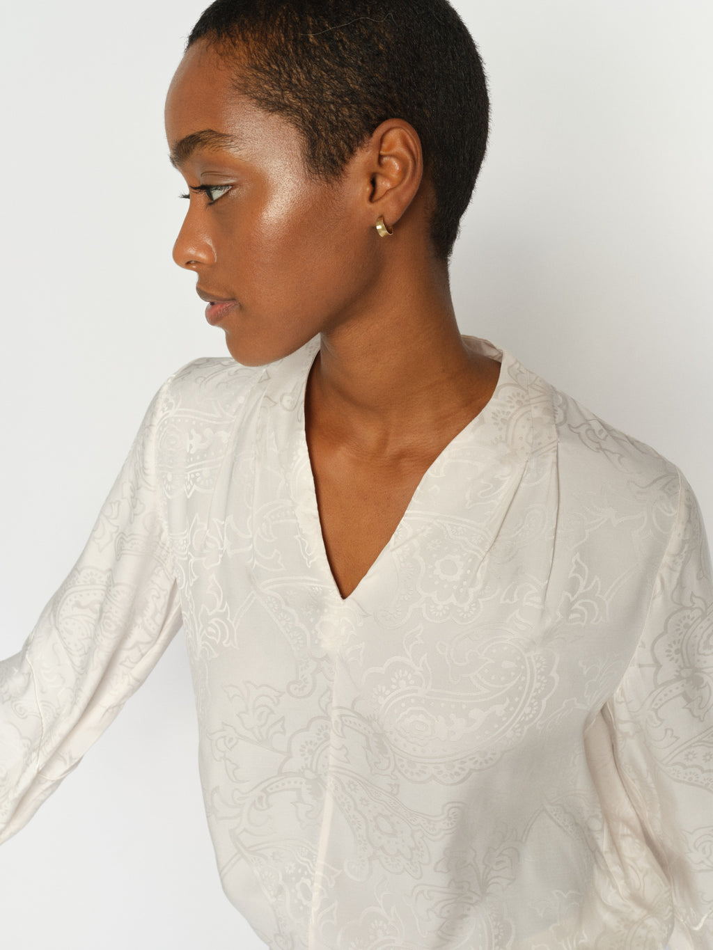 HEFA PAISLEYA BLOUSE