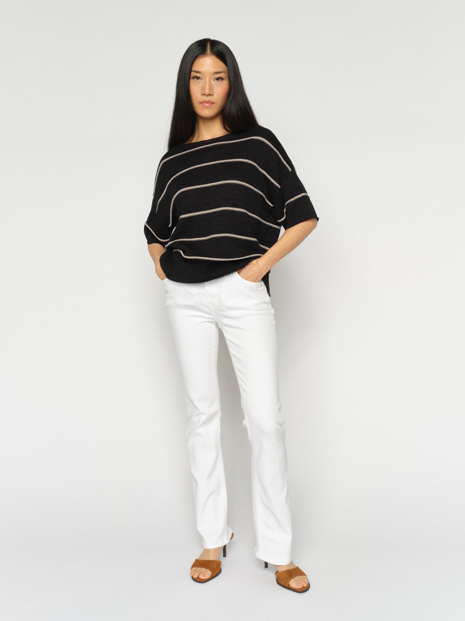 ASHLEY DELUXE JEANS BRT WHITE