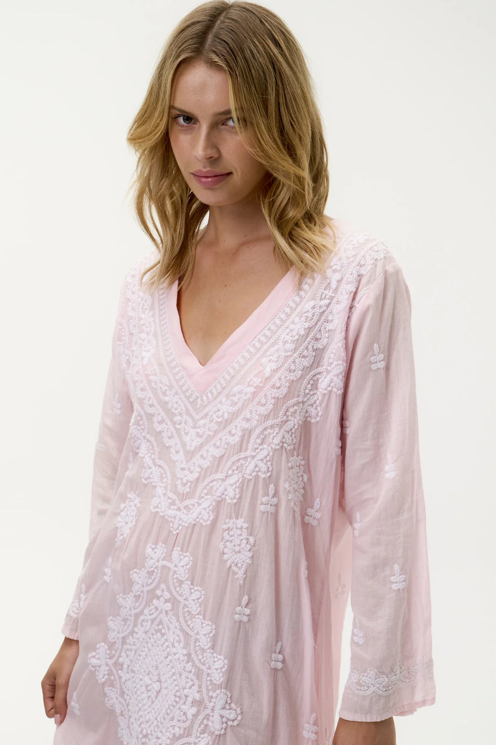 LONG GOA DRESS - PINK