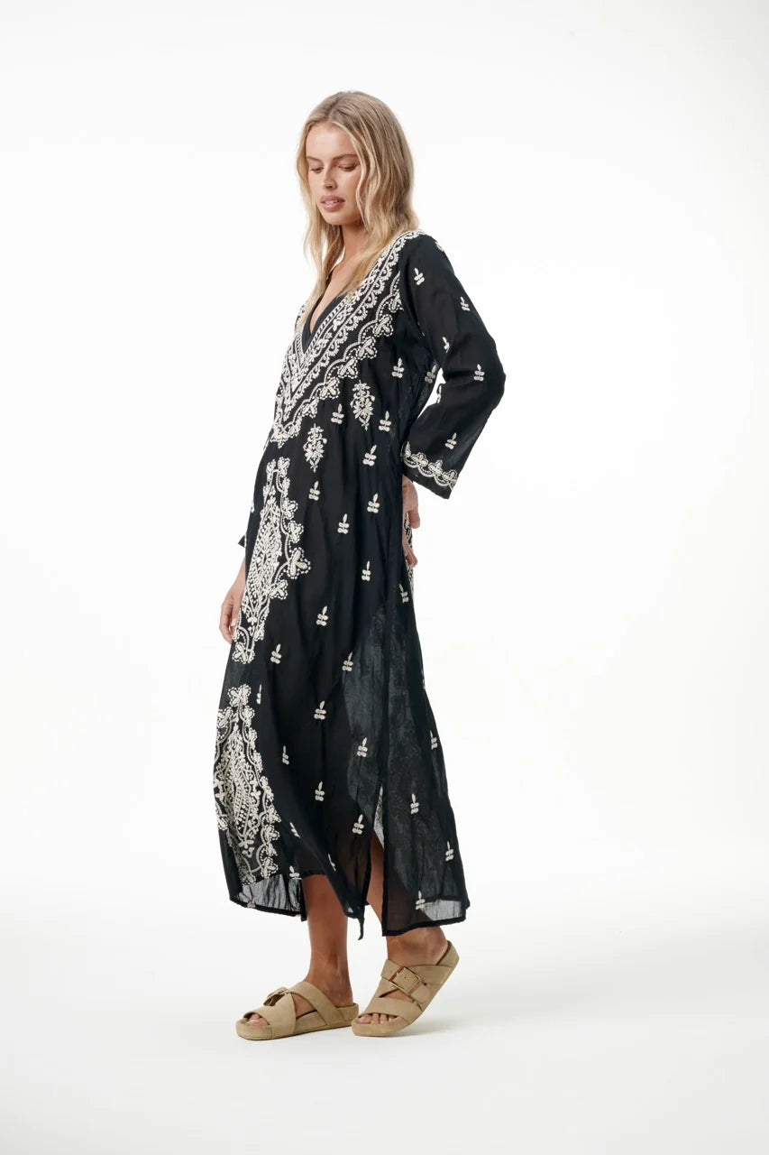 LONG GOA-EMBROIDERY COTTON