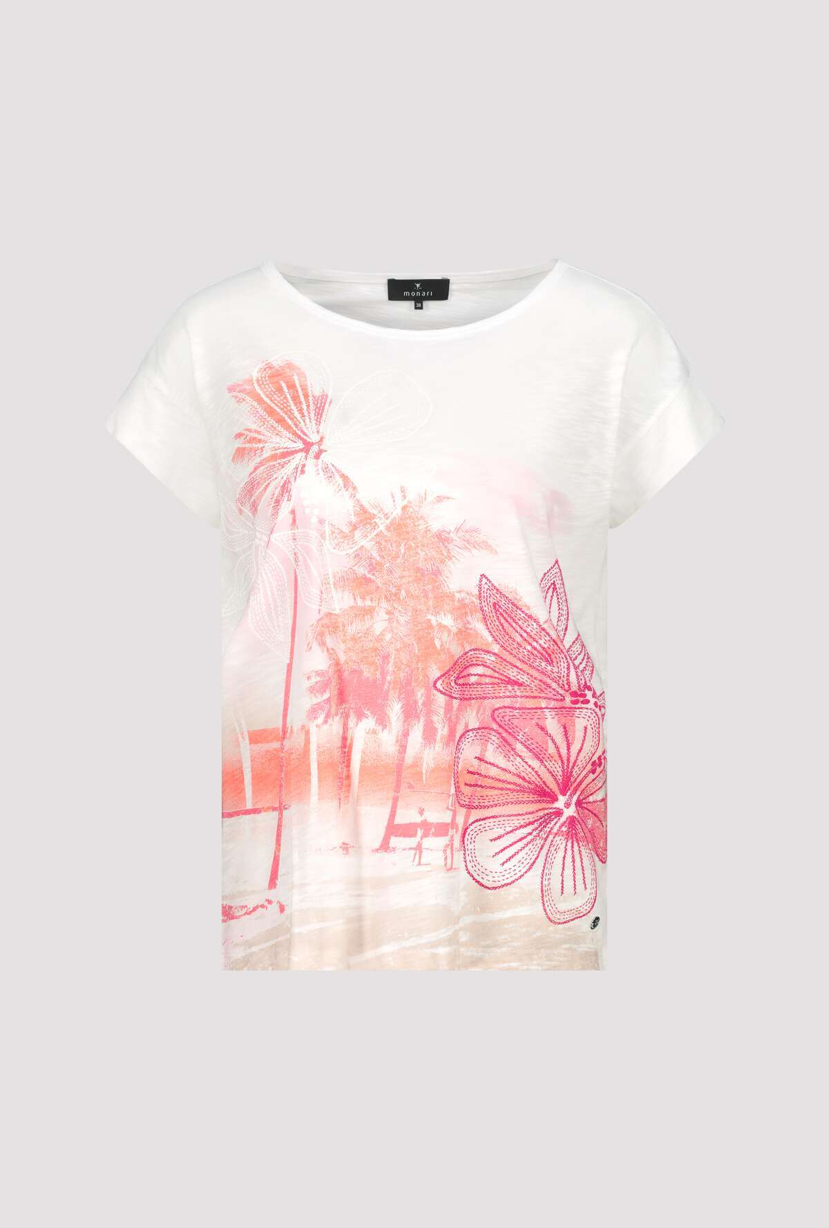 PALM ROUND NECK TSHIRT