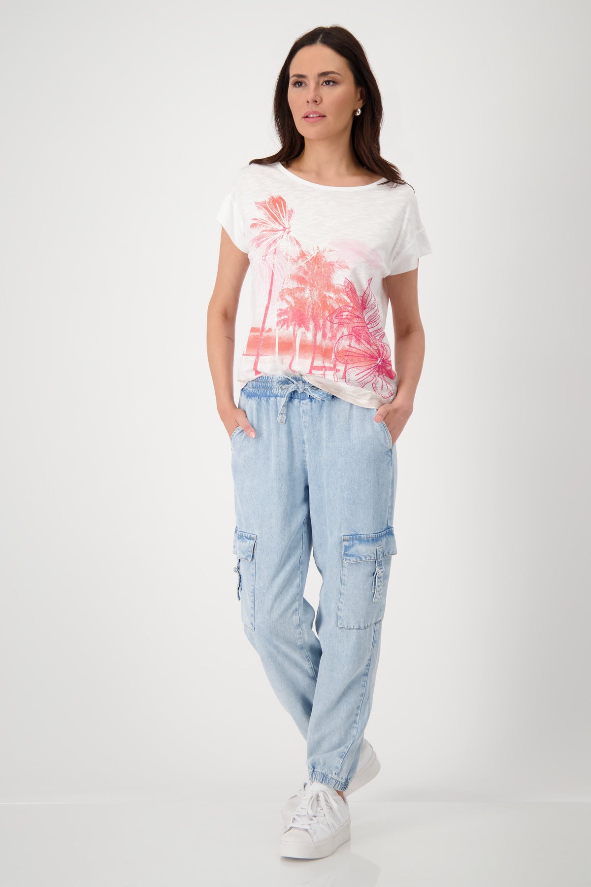 PALM ROUND NECK TSHIRT