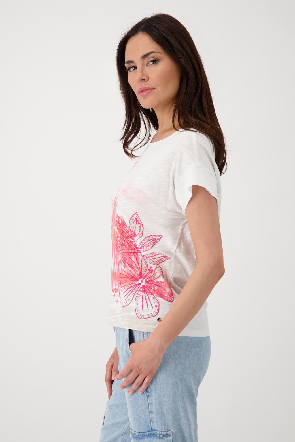 PALM ROUND NECK TSHIRT