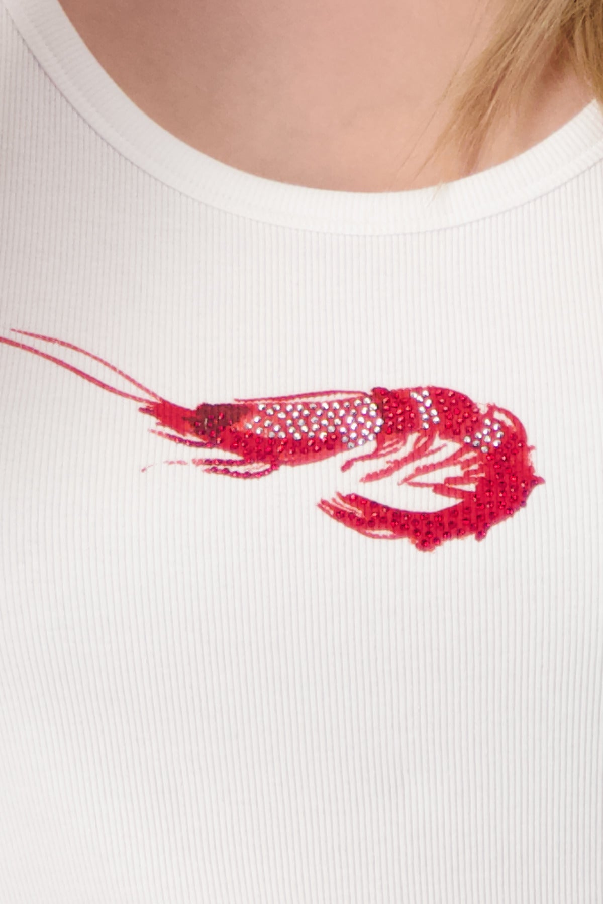 Top Round Neck Shrimp