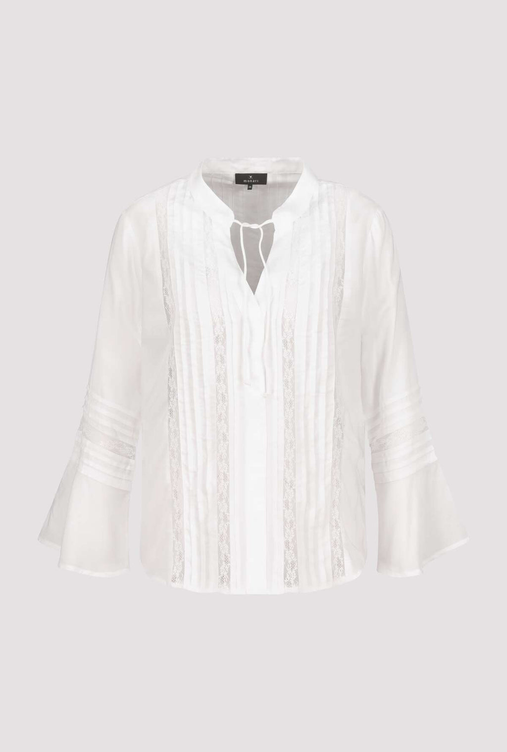 STAND UP COLLAR LACE BLOUSE