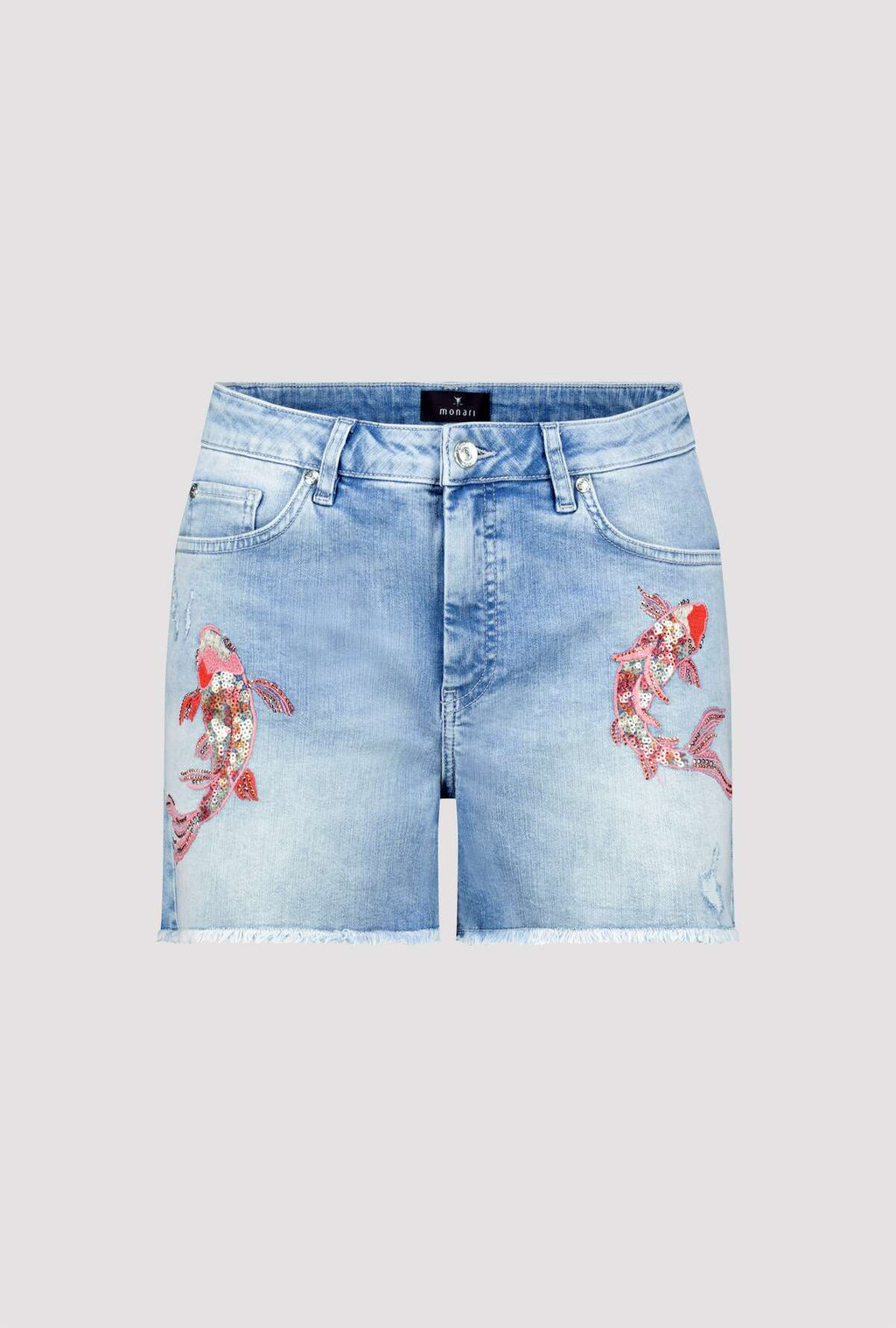 SHORTS JEANS SEQUINS KOI