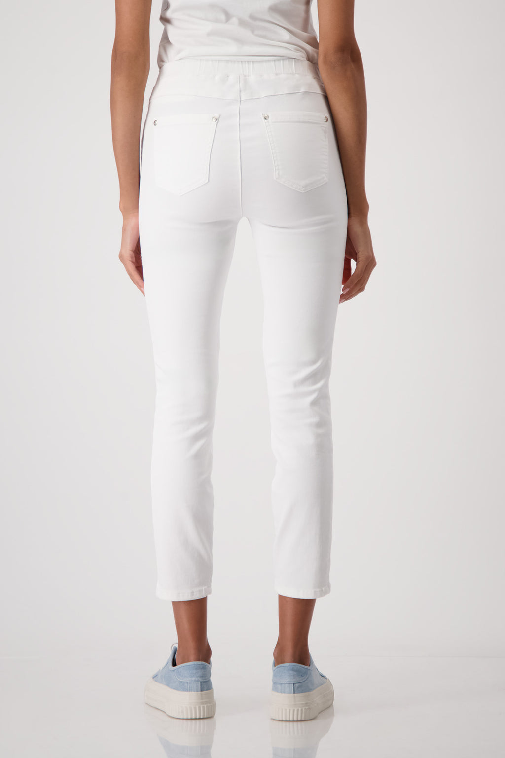 JEGGING PANTS - CREAM