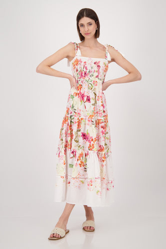 DRESS FLORAL GRADIENTALL