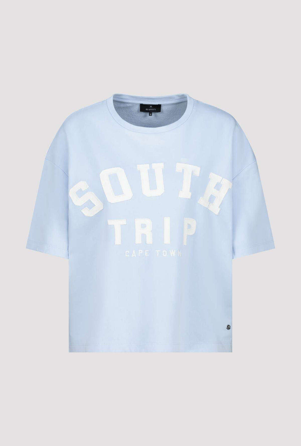 ROUND NECK LEGLETS JERSEY - LIGHT SKY