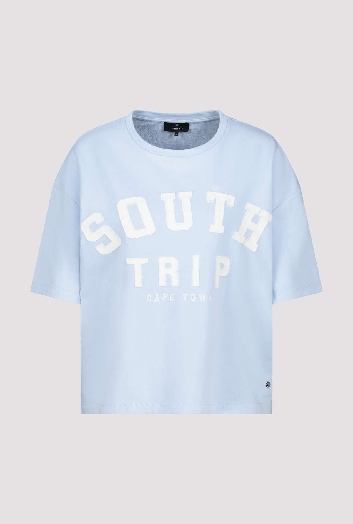 ROUND NECK LEGLETS JERSEY - LIGHT SKY