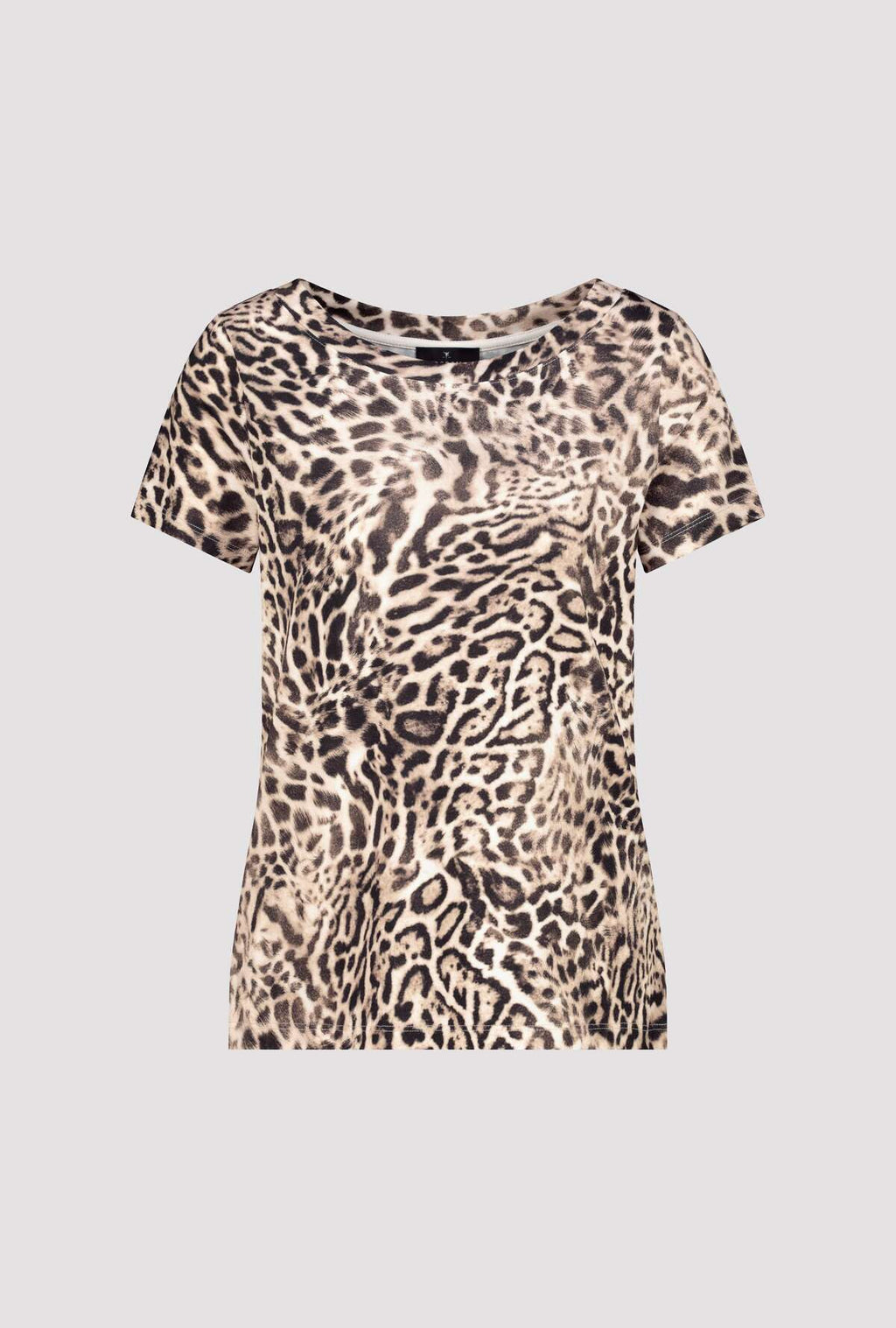 SHIRT ALL-OVER LEO -DK CHOC