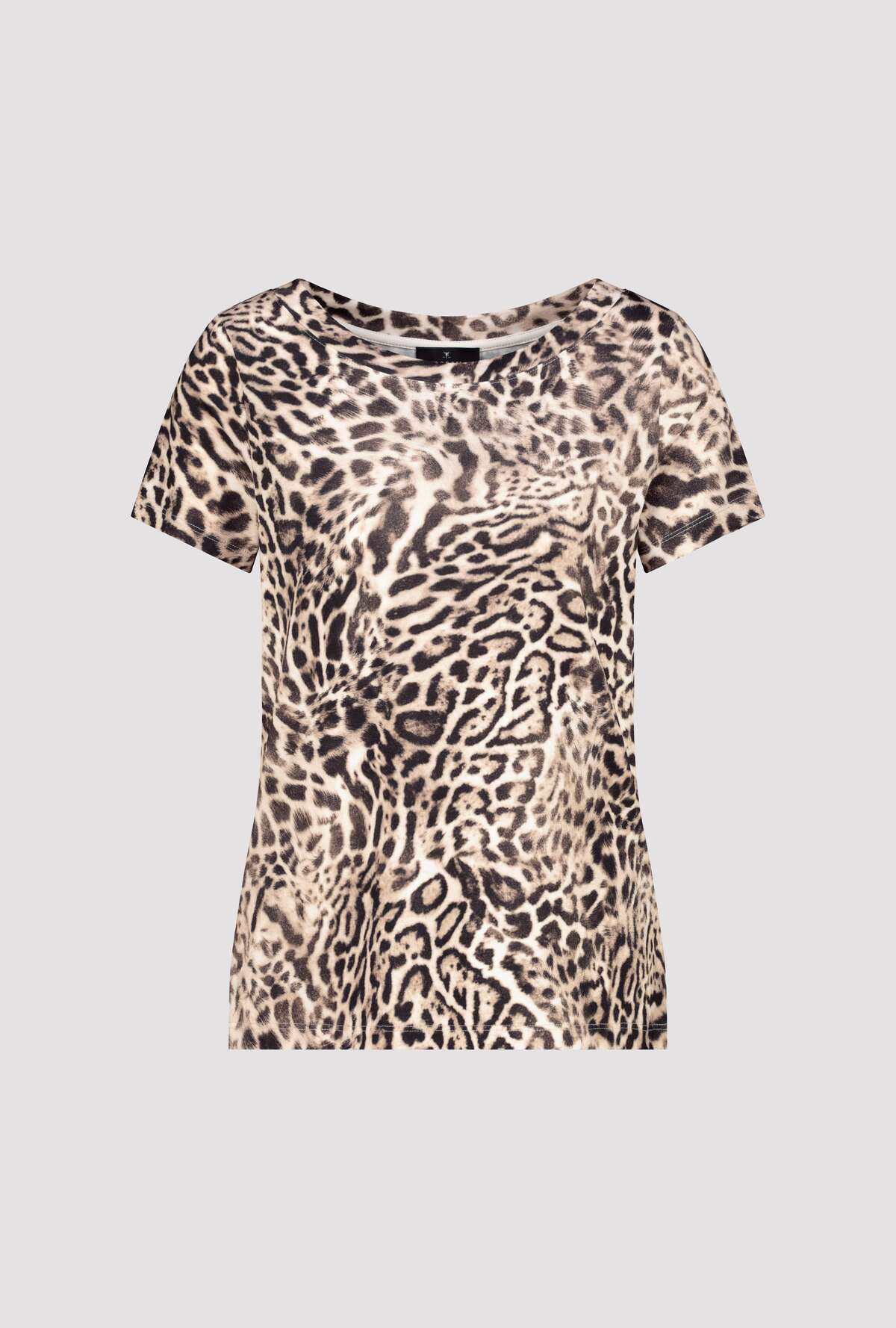 SHIRT ALL-OVER LEO -DK CHOC