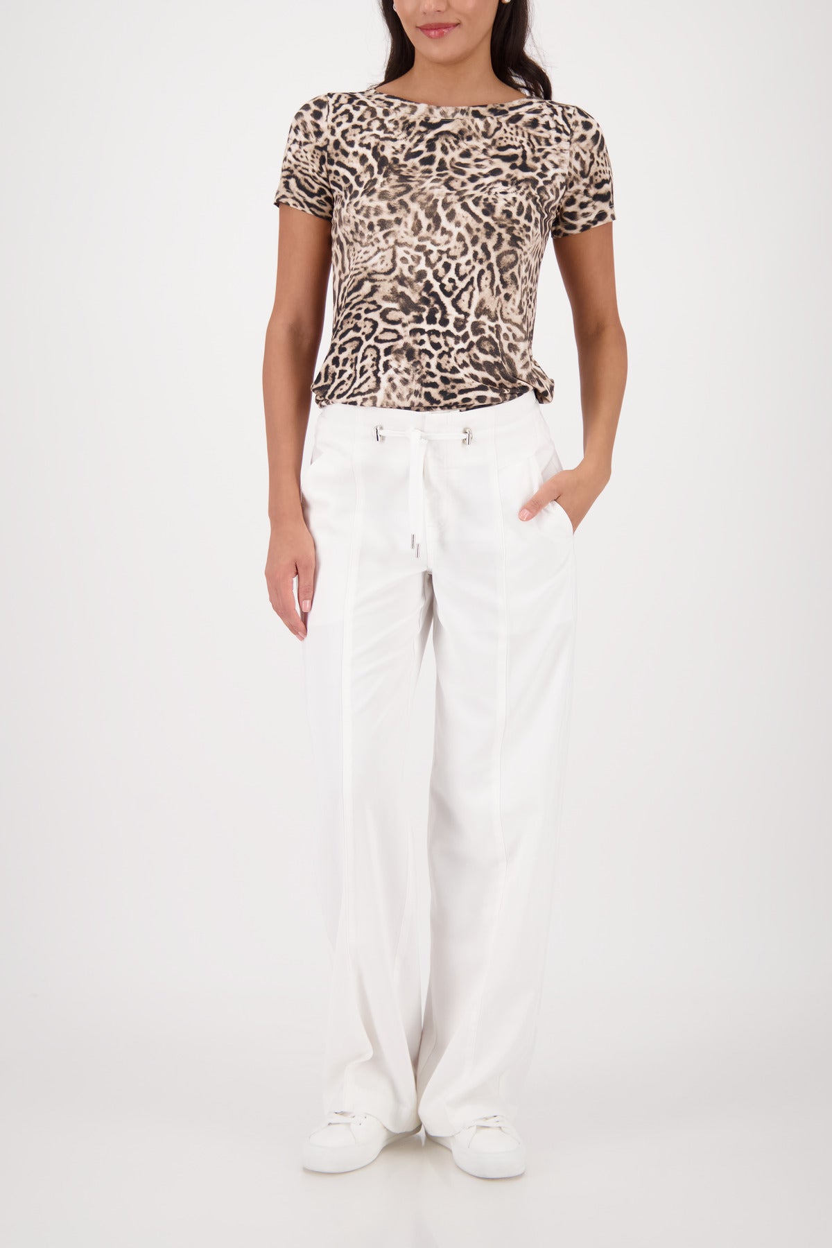 SHIRT ALL-OVER LEO -DK CHOC