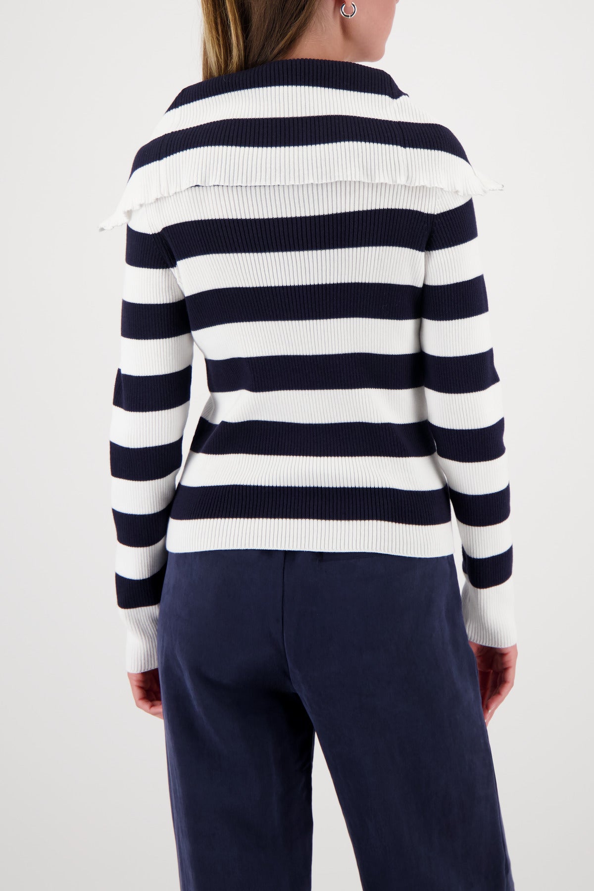 STRIPED CARDIGAN JACKET
