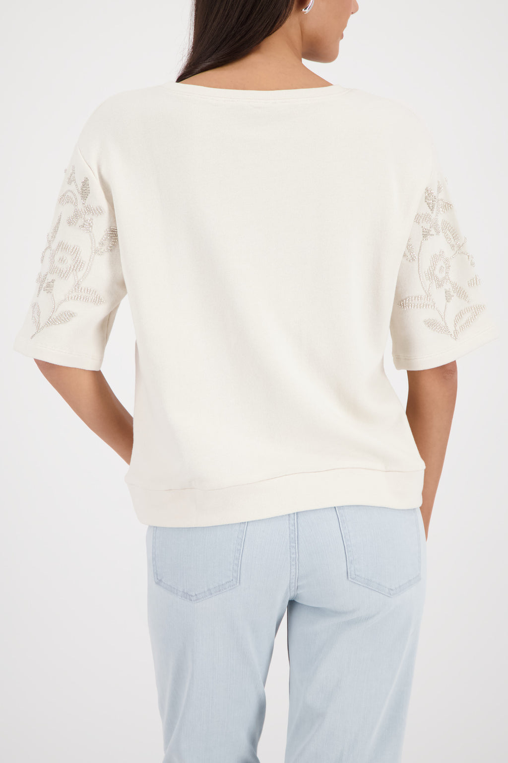 Cord Embroidery Jersey