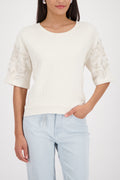 Cord Embroidery Jersey
