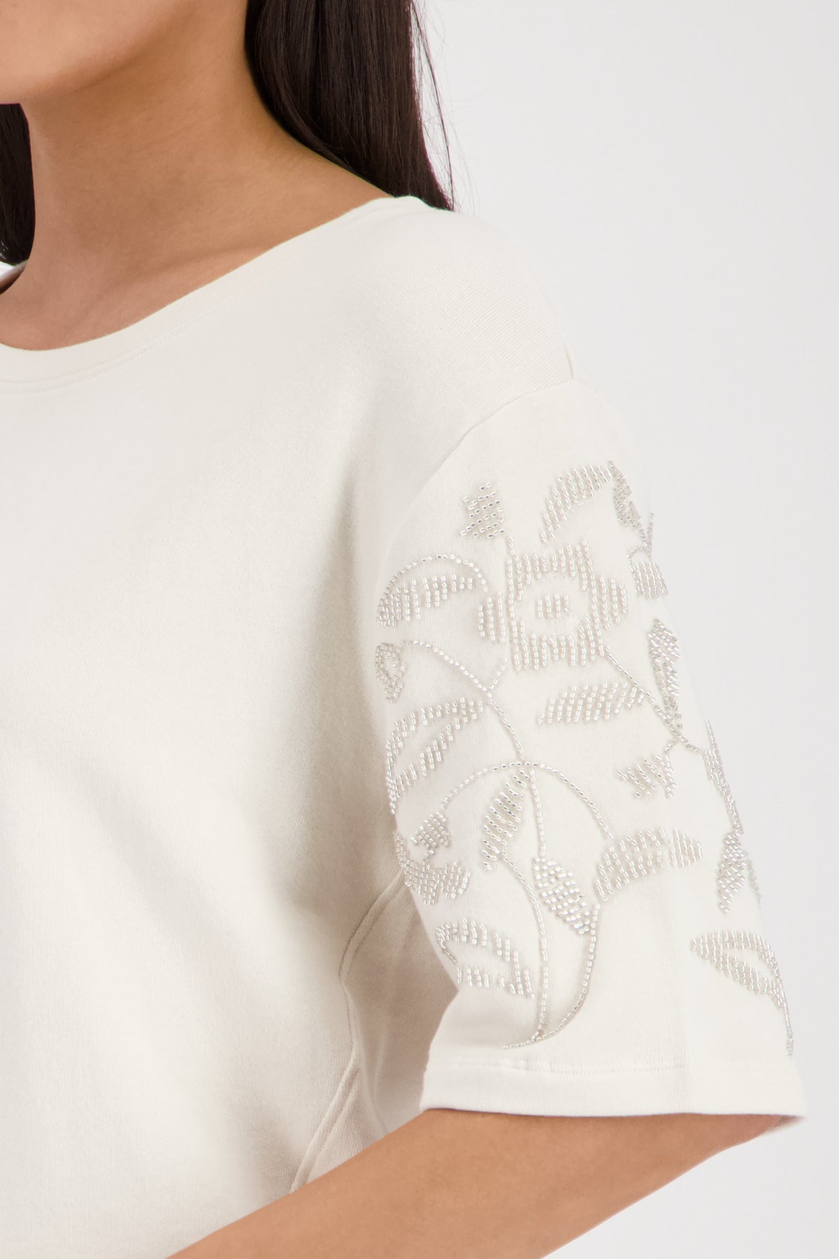 Cord Embroidery Jersey