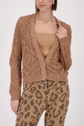 APPLIQUED FLOWER BLOUSE