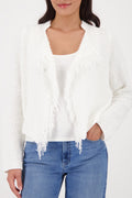 JACKET FRINGES CARDIGAN