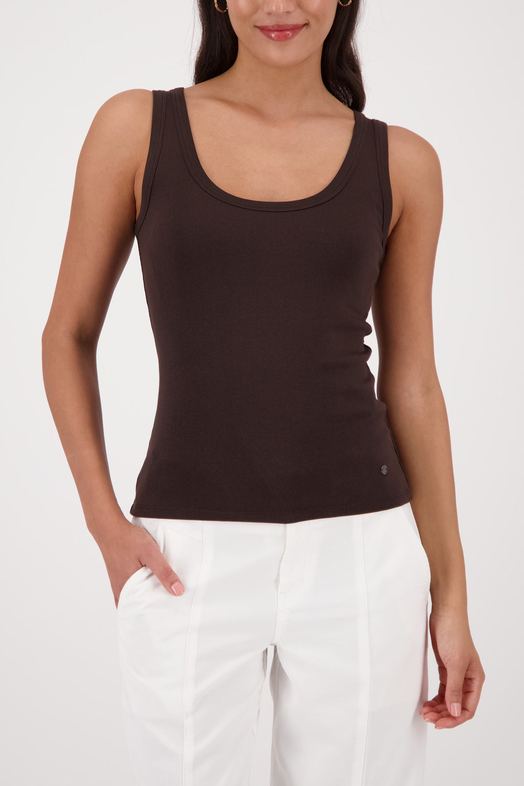 BASIC PIMA RIBBED TOP