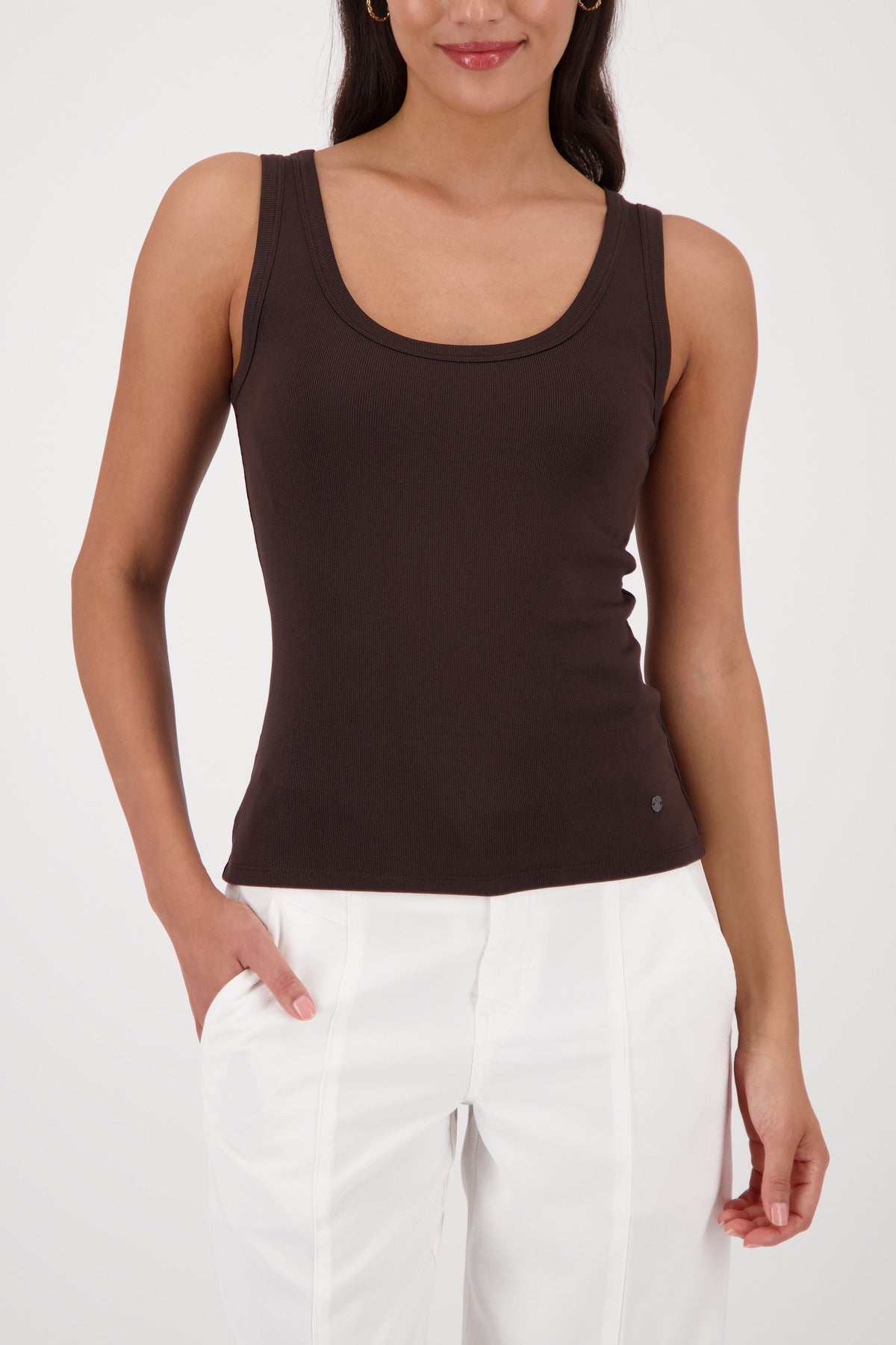 BASIC PIMA RIBBED TOP
