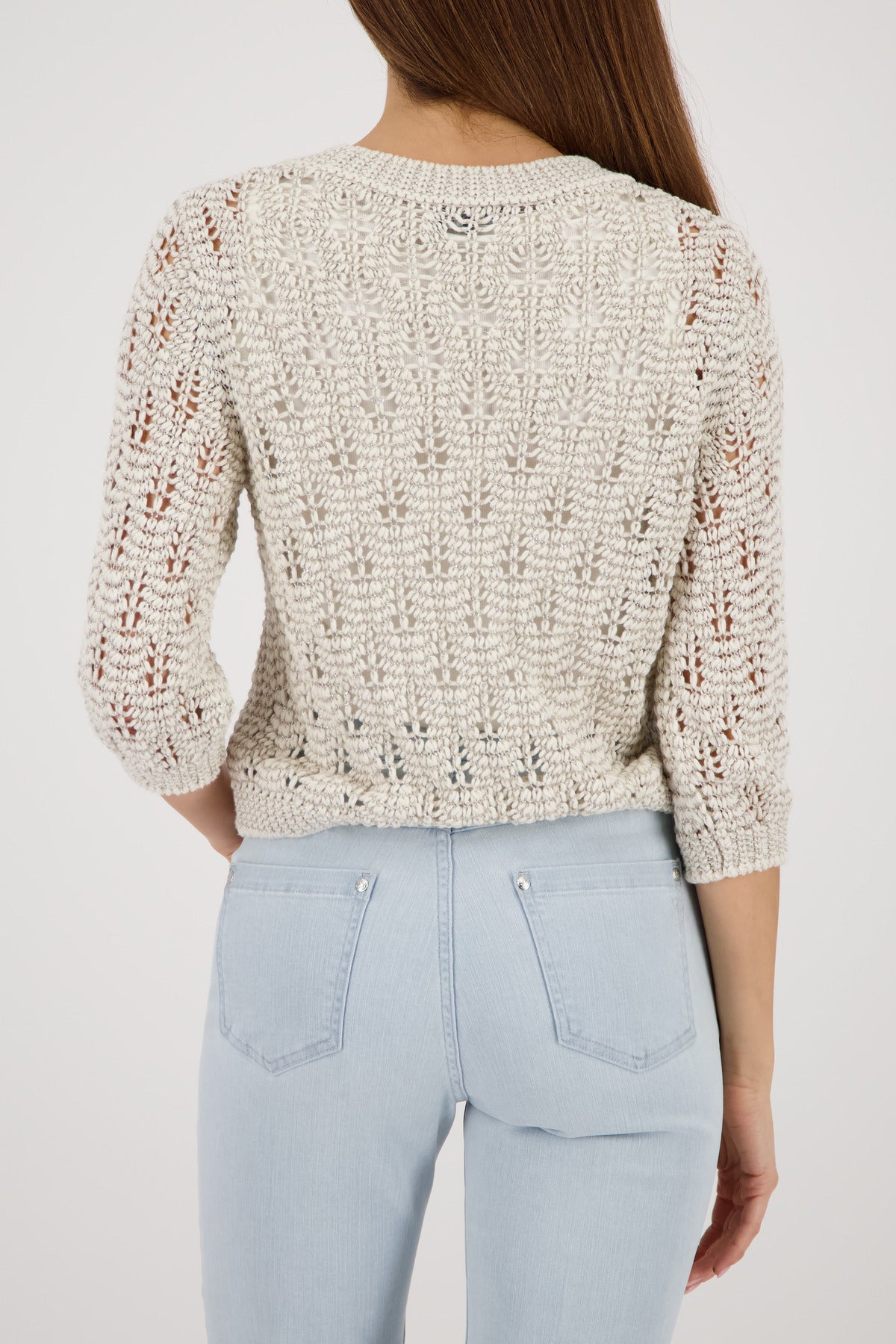 Openwork Cardigan