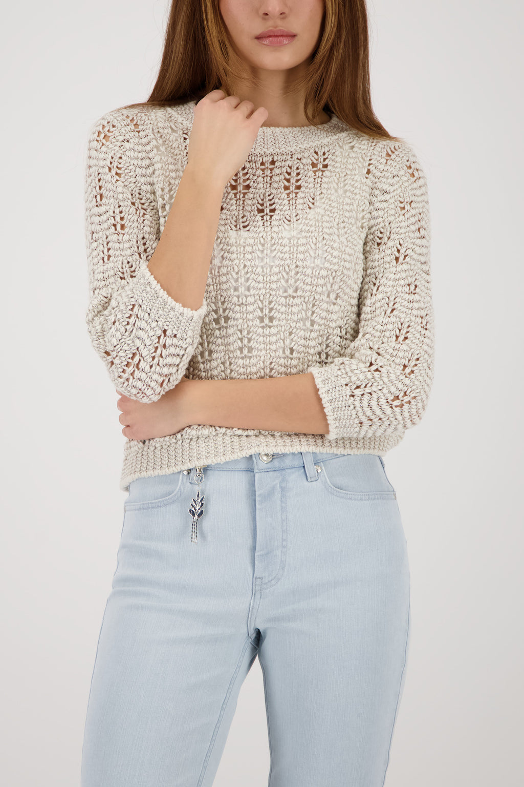 Openwork Cardigan