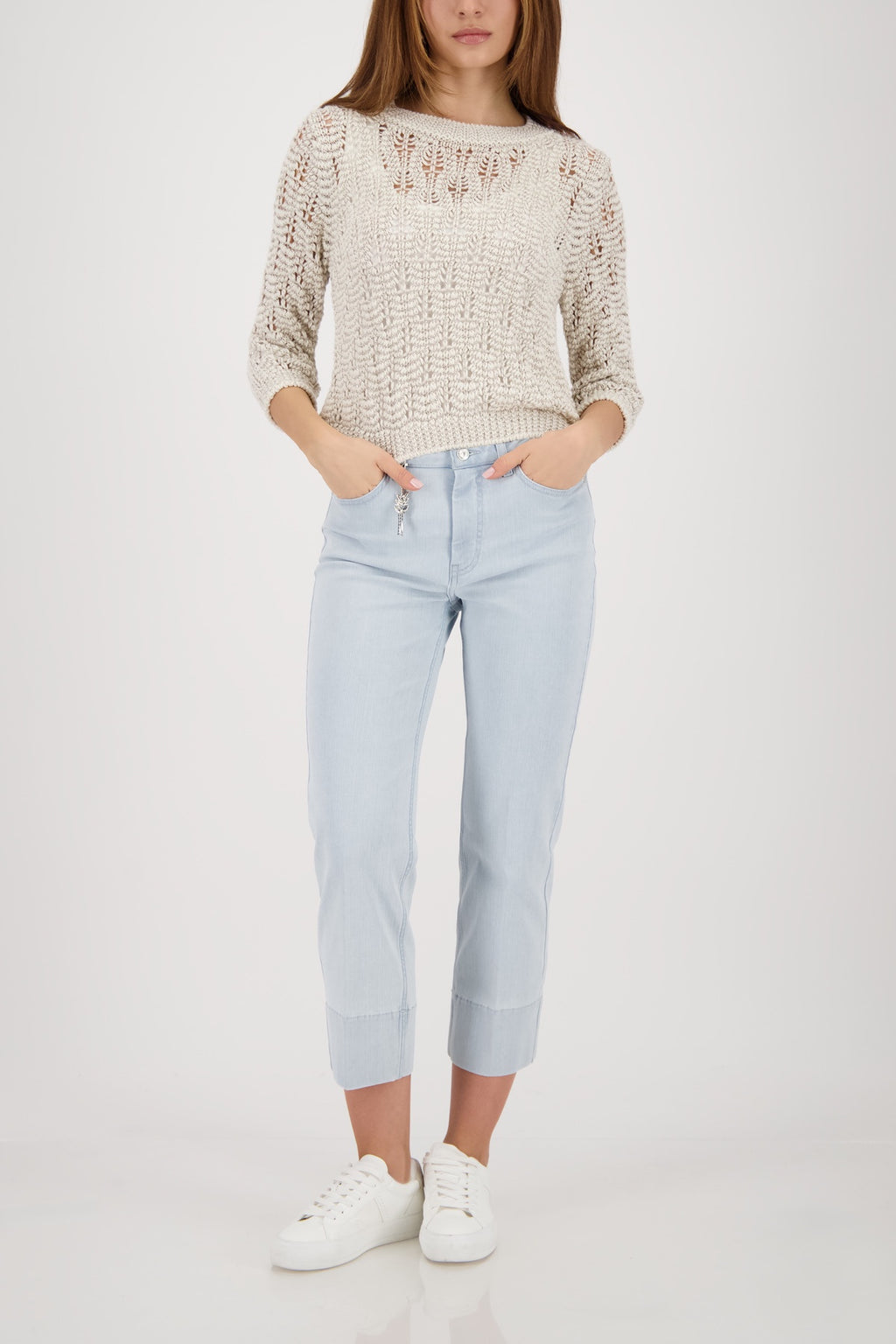 Openwork Cardigan