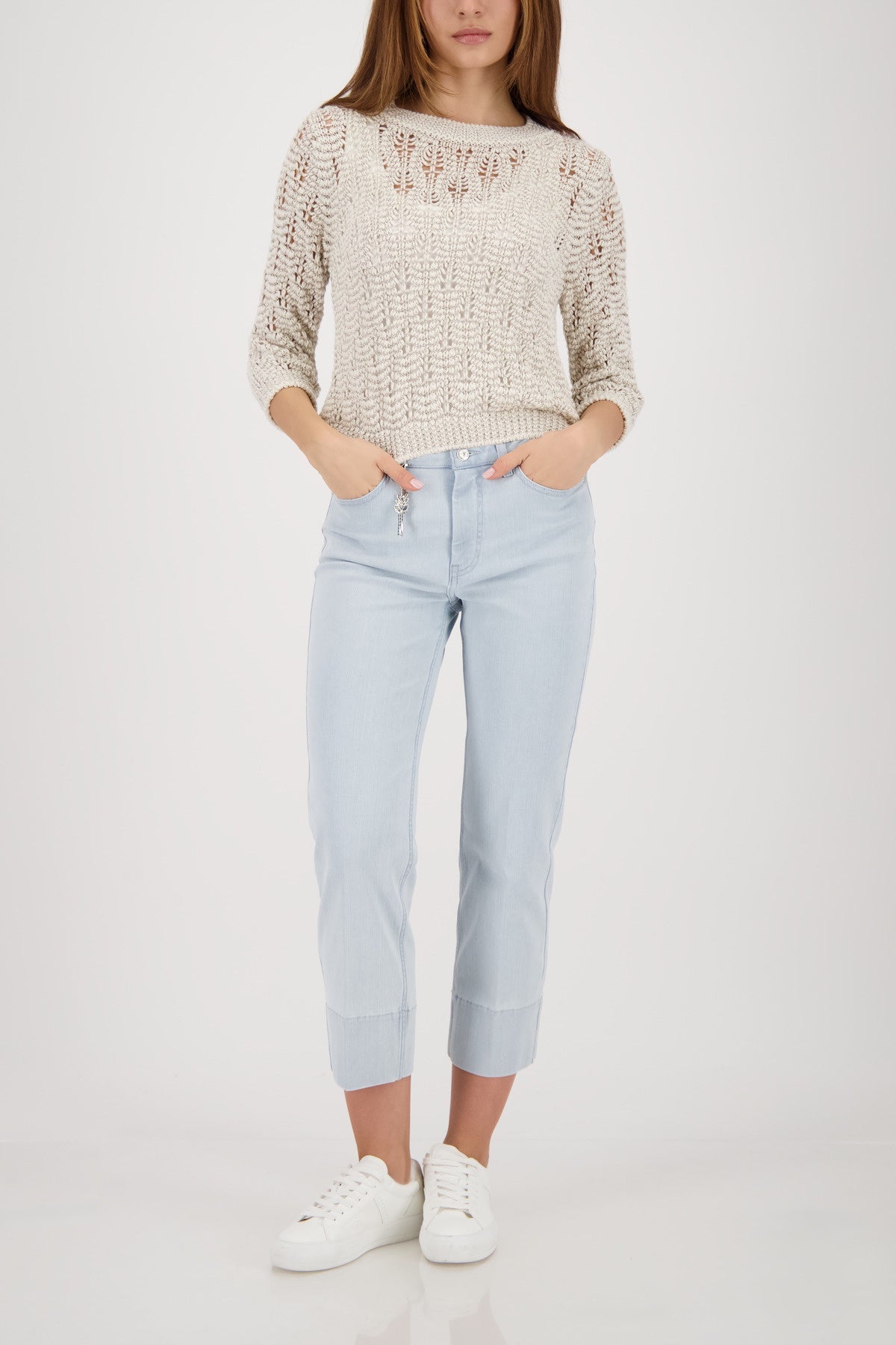 Openwork Cardigan