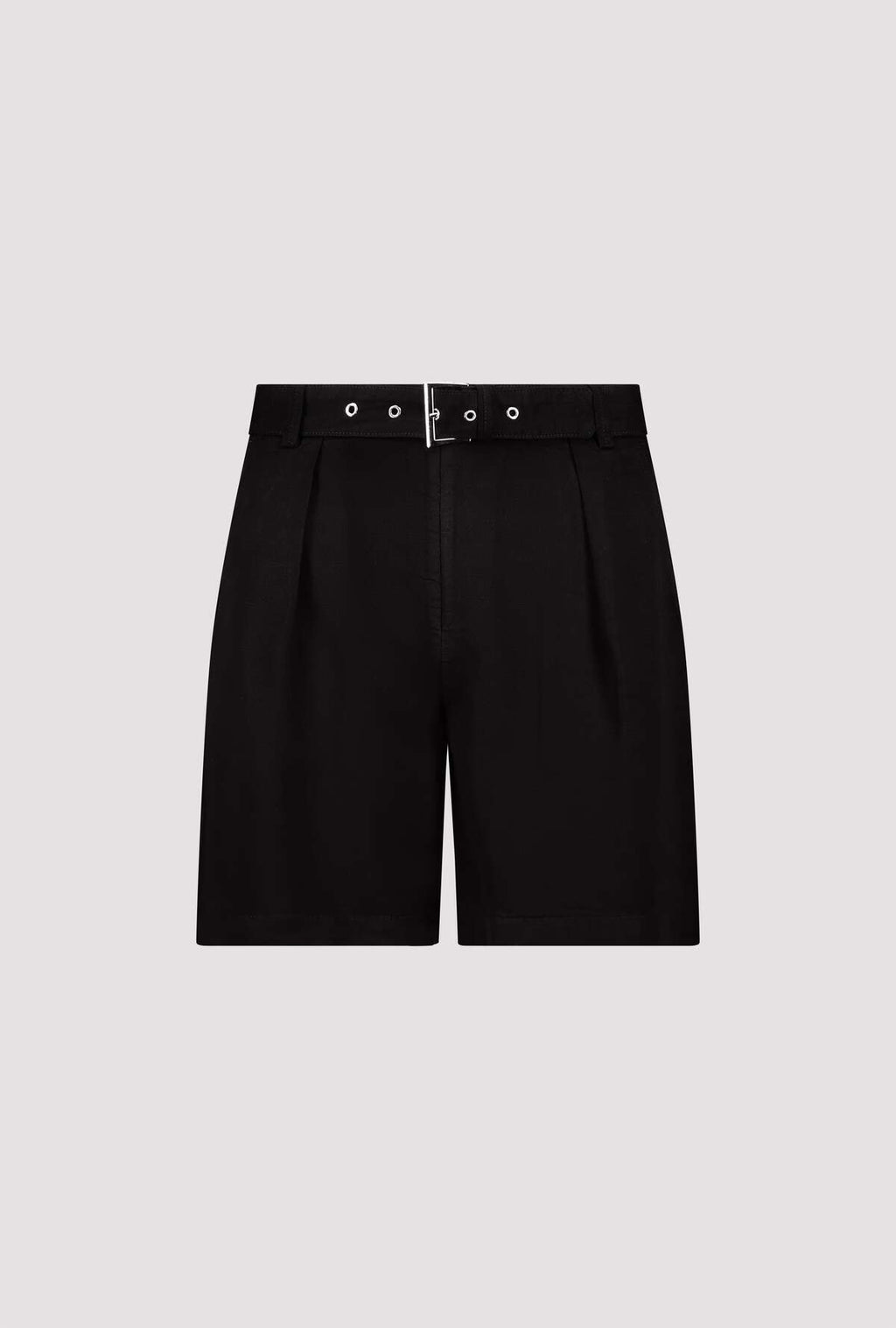 LINEN BLEND SHORTS