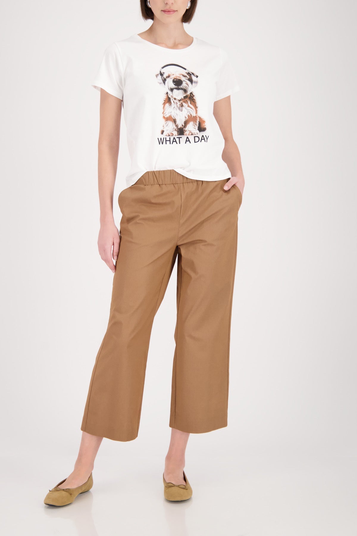 SARAH SHORT COTTON PANT