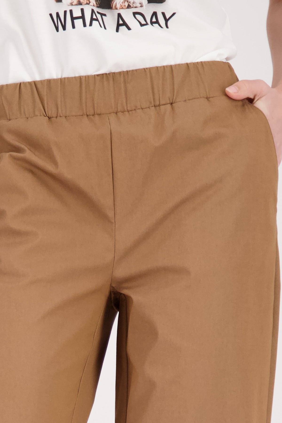 SARAH SHORT COTTON PANT