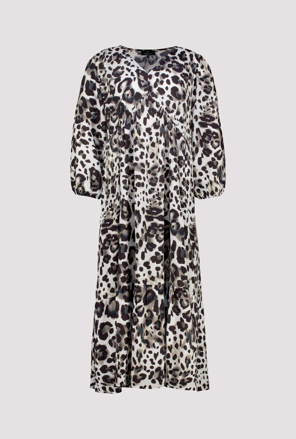 ALL-OVER LEO PRINT DRESS