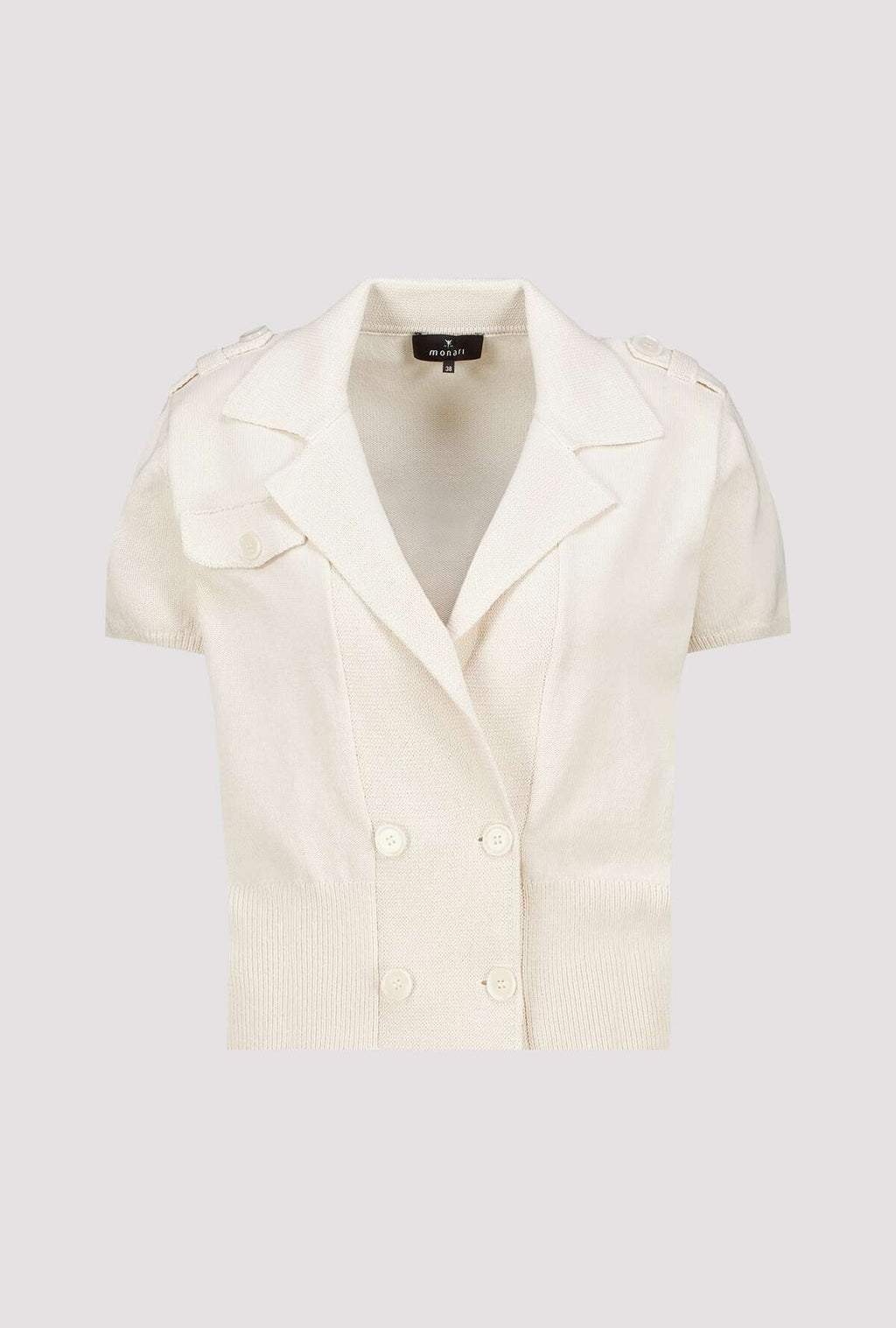 KNITTED TRENCH COAT