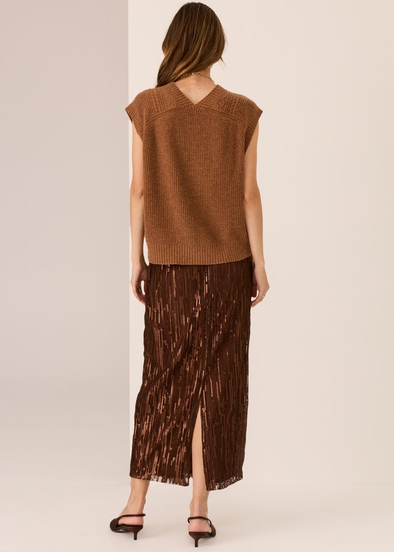 LOREN CABLE VEST