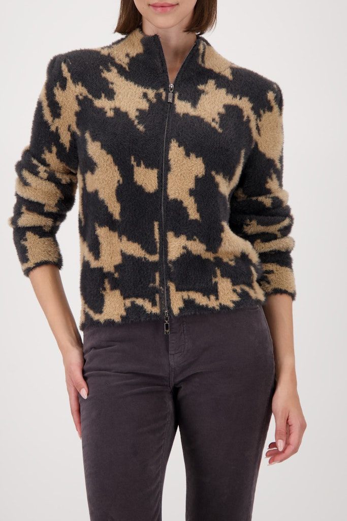 HOUNDSTOOTH CARDIGAN