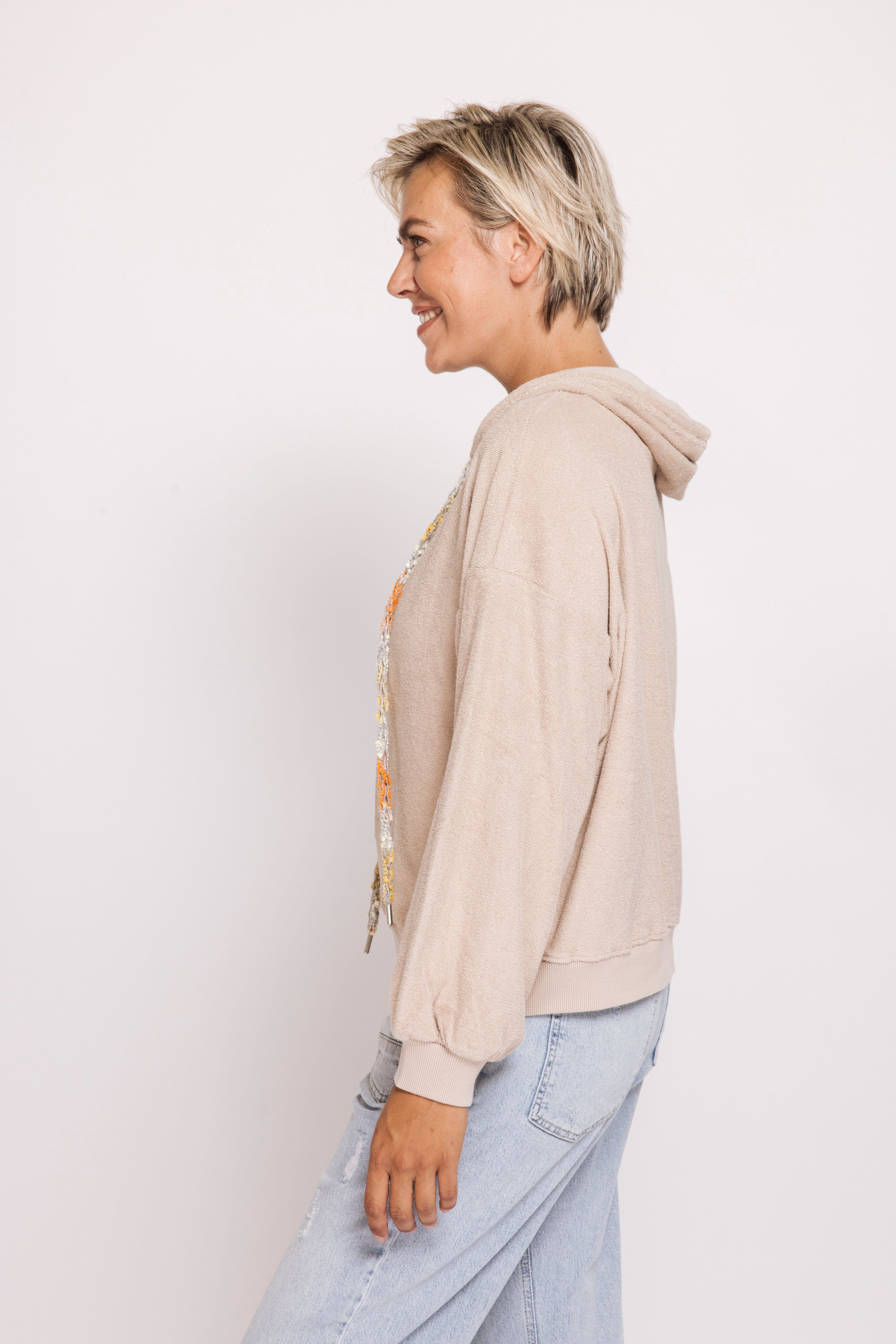 TERRI SWEATSHIRT - SAND