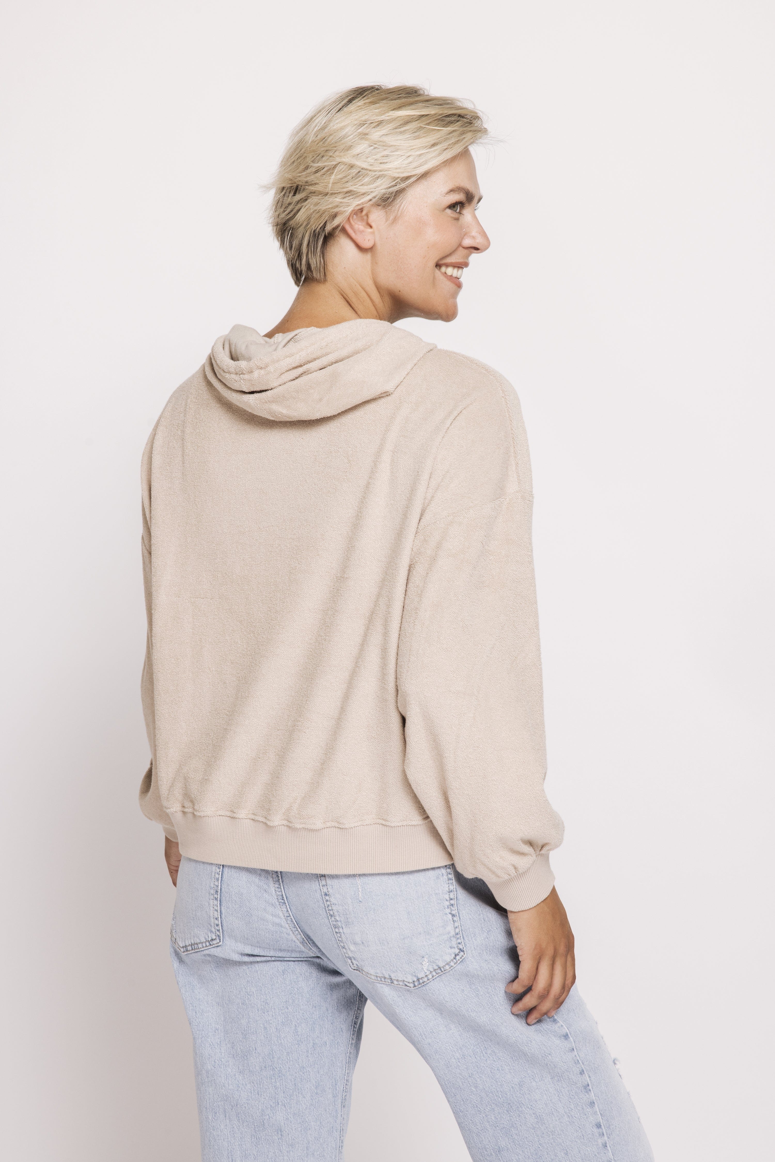 TERRI SWEATSHIRT - SAND