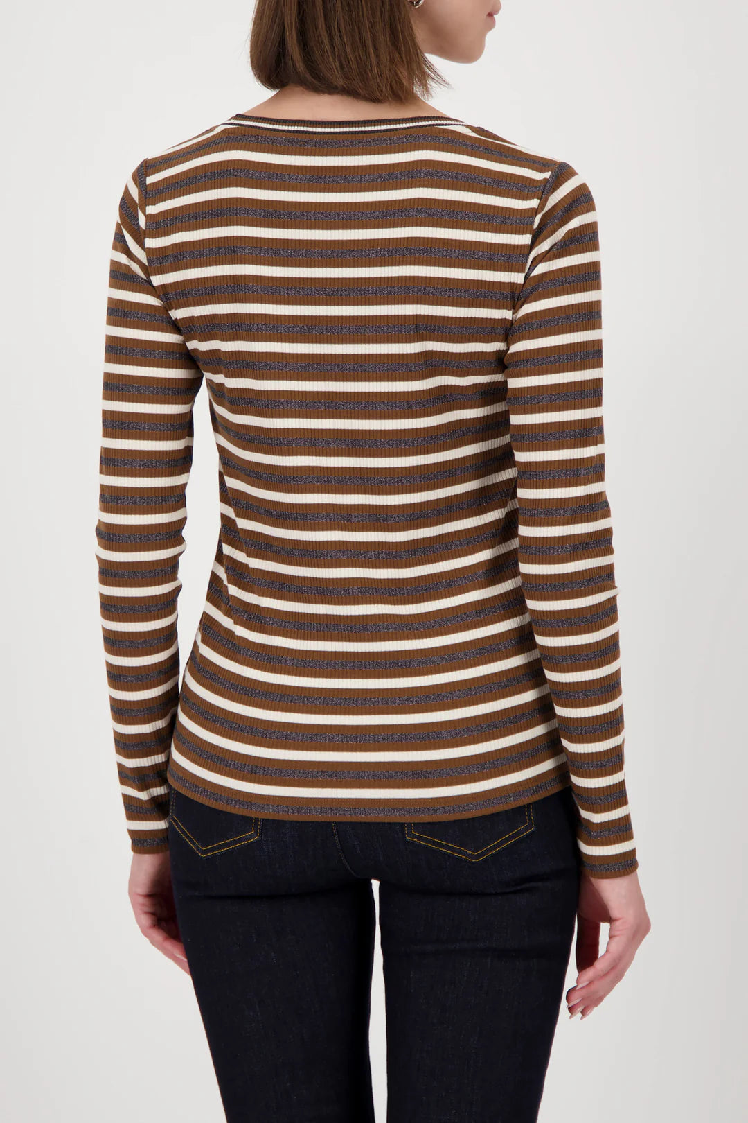 LUREX STRIPE T-SHIRT